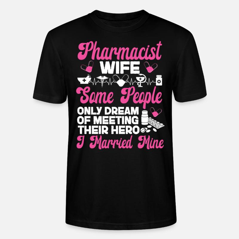 Pharmacy Tech Technician - Stanley/Stella CRAFTER Unisex Organic T-Shirt - black