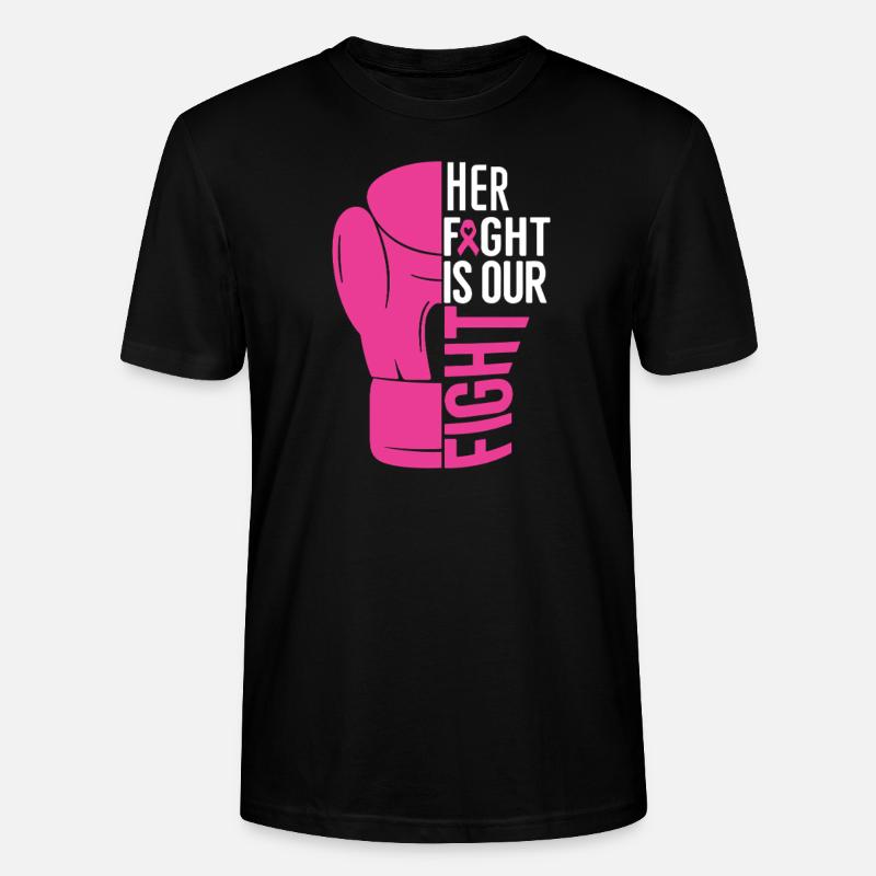 Ihr Kampf ist unser Kampf - Stanley/Stella Unisex Bio-T-Shirt CRAFTER - Schwarz