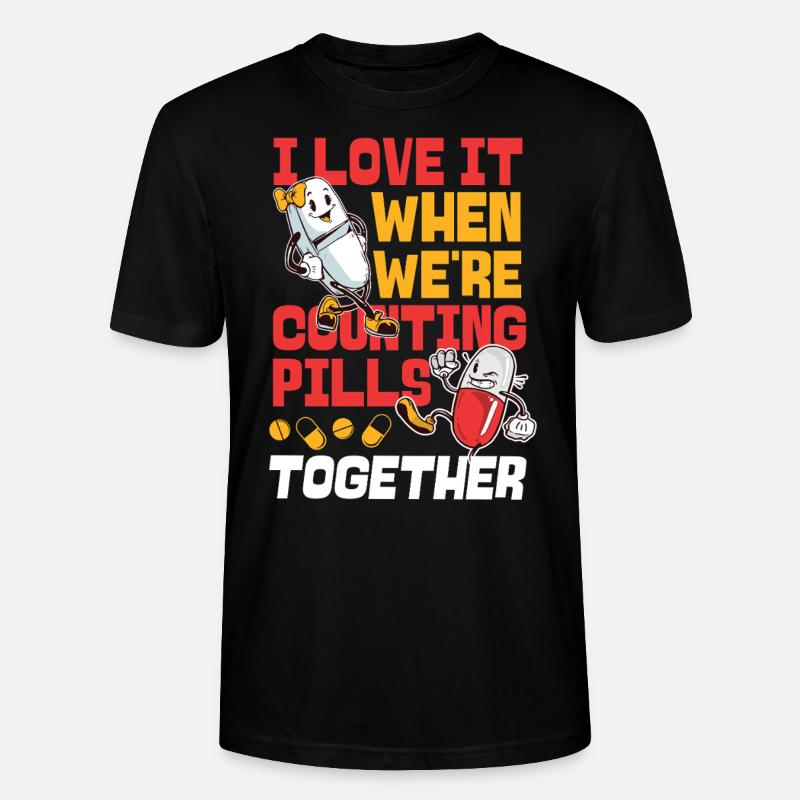 Pharmacy Tech Technician - Stanley/Stella CRAFTER Unisex Organic T-Shirt - black