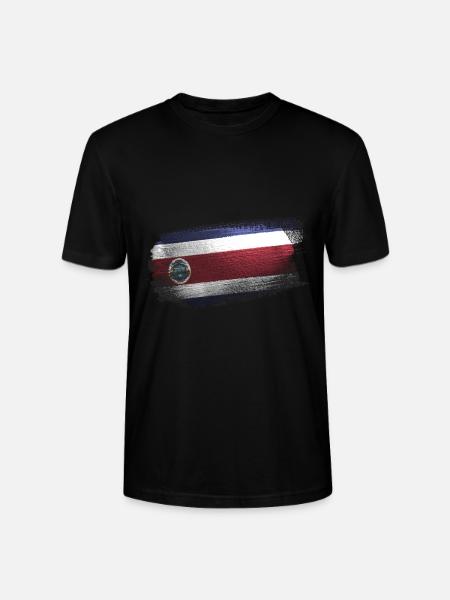 Costa Rica - Stanley/Stella CRAFTER Unisex Organic T-Shirt - black