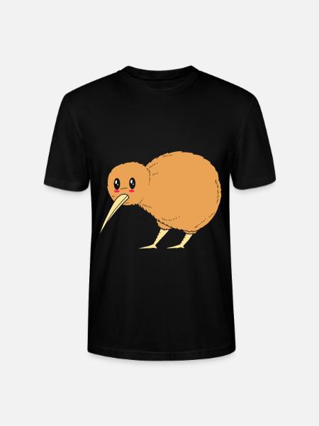 kiwi-bird kiwi bird - Stanley/Stella CRAFTER Unisex Organic T-Shirt - black