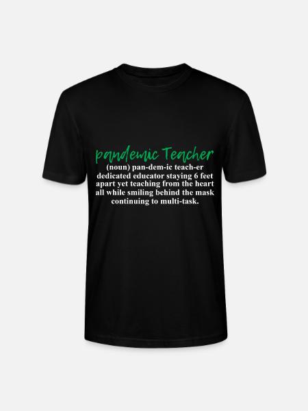 Online-Lehrer - Stanley/Stella Unisex Bio-T-Shirt CRAFTER - Schwarz