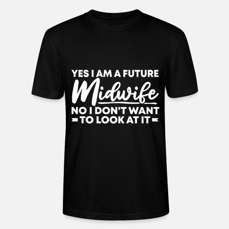 Hebamme Geburtshelfer - Stanley/Stella Unisex Bio-T-Shirt CRAFTER - Schwarz