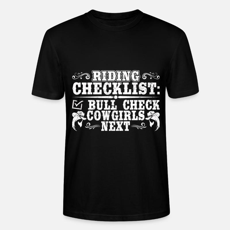 Rodeo Clown - Stanley/Stella Unisex Bio-T-Shirt CRAFTER - Schwarz