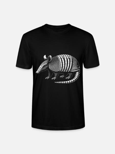 Armadillo Gürteltier - Stanley/Stella Unisex Bio-T-Shirt CRAFTER - Schwarz