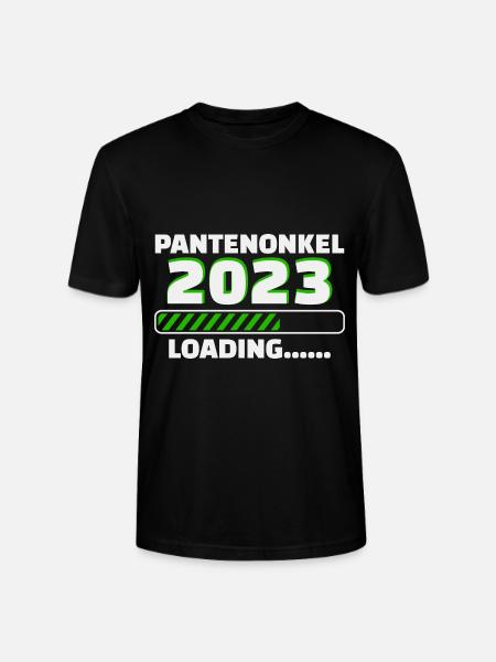 Patenonkel 2023 Loading Taufpate - Stanley/Stella Unisex Bio-T-Shirt CRAFTER - Schwarz
