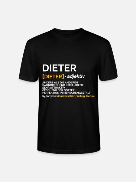 Dieter - Stanley/Stella Unisex Bio-T-Shirt CRAFTER - Schwarz