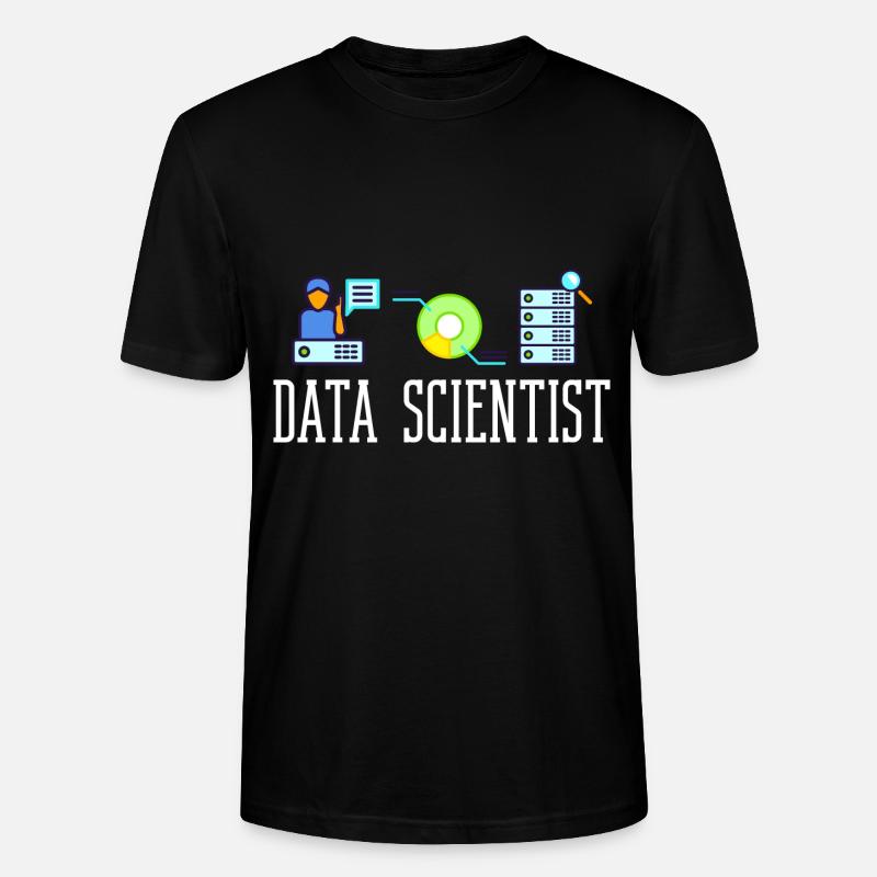 Data Scientist Data Science Science - T-shirt bio CRAFTER Stanley Stella Unisexe - noir