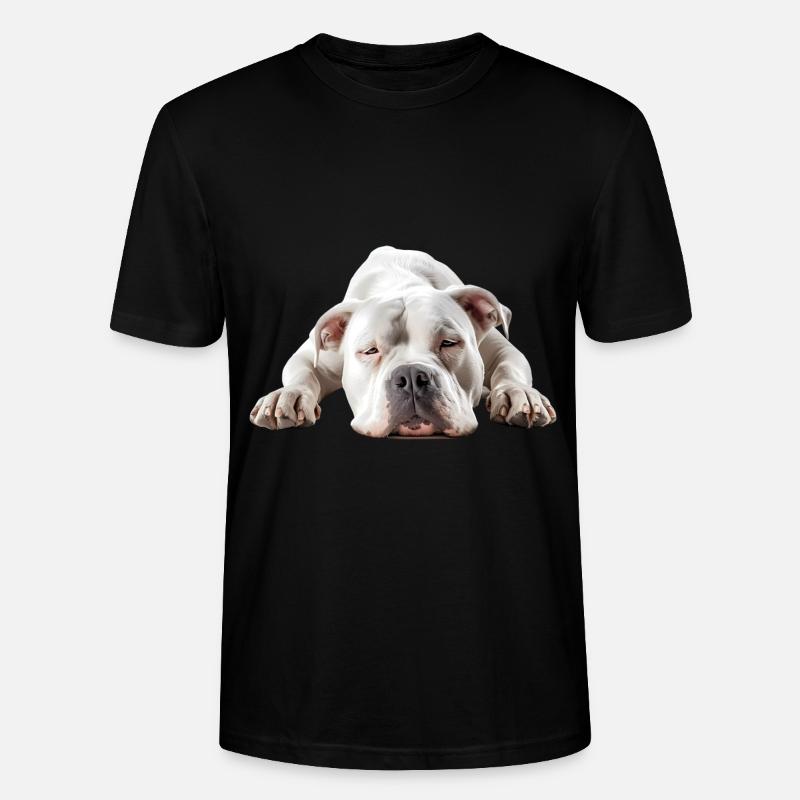 Dogo Argentino - Stanley/Stella Unisex Bio-T-Shirt CRAFTER - Schwarz