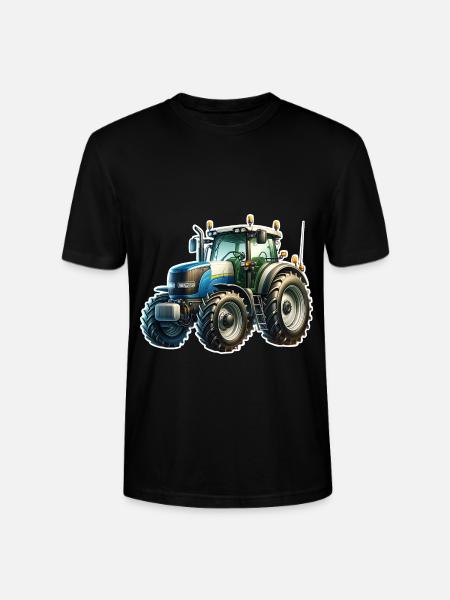Tractor - Stanley/Stella CRAFTER Unisex Organic T-Shirt - black