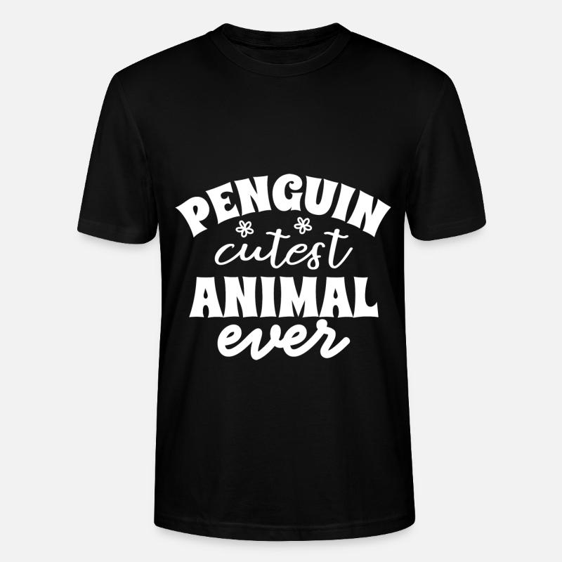Pingouin - T-shirt bio CRAFTER Stanley Stella Unisexe - noir