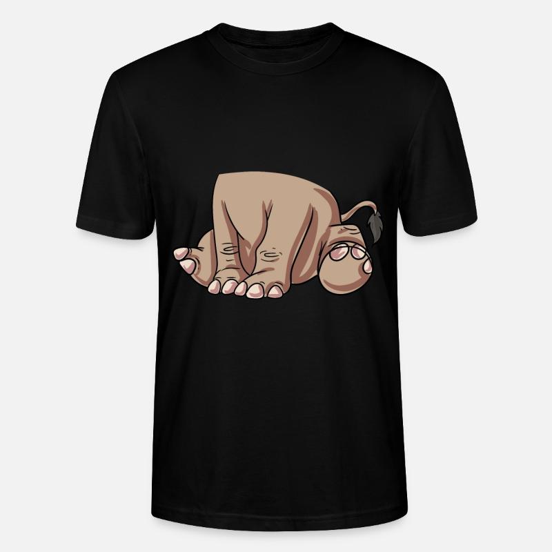 Elefant Kostüm - Stanley/Stella Unisex Bio-T-Shirt CRAFTER - Schwarz