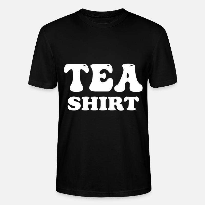 Chemise de thé - T-shirt bio CRAFTER Stanley Stella Unisexe - noir