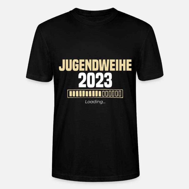 Jugendweihe 2023 Loading - Stanley/Stella Unisex Bio-T-Shirt CRAFTER - Schwarz