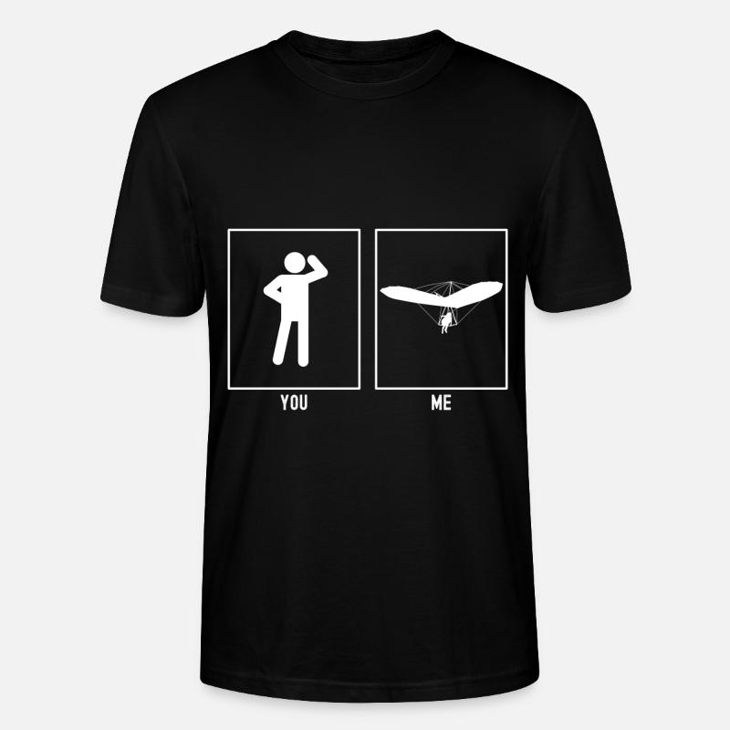 Vous - Moi - Approche planante - T-shirt bio CRAFTER Stanley Stella Unisexe - noir