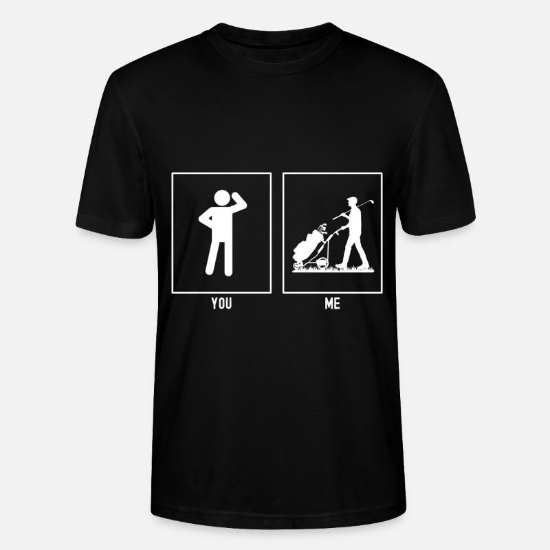 Sie - Ich - Golftasche - Stanley/Stella Unisex Bio-T-Shirt CRAFTER - Schwarz