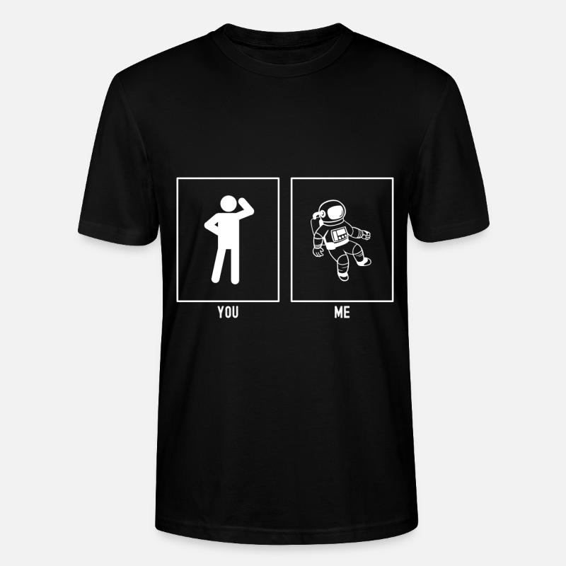 Vous - Moi - Astronomie - T-shirt bio CRAFTER Stanley Stella Unisexe - noir