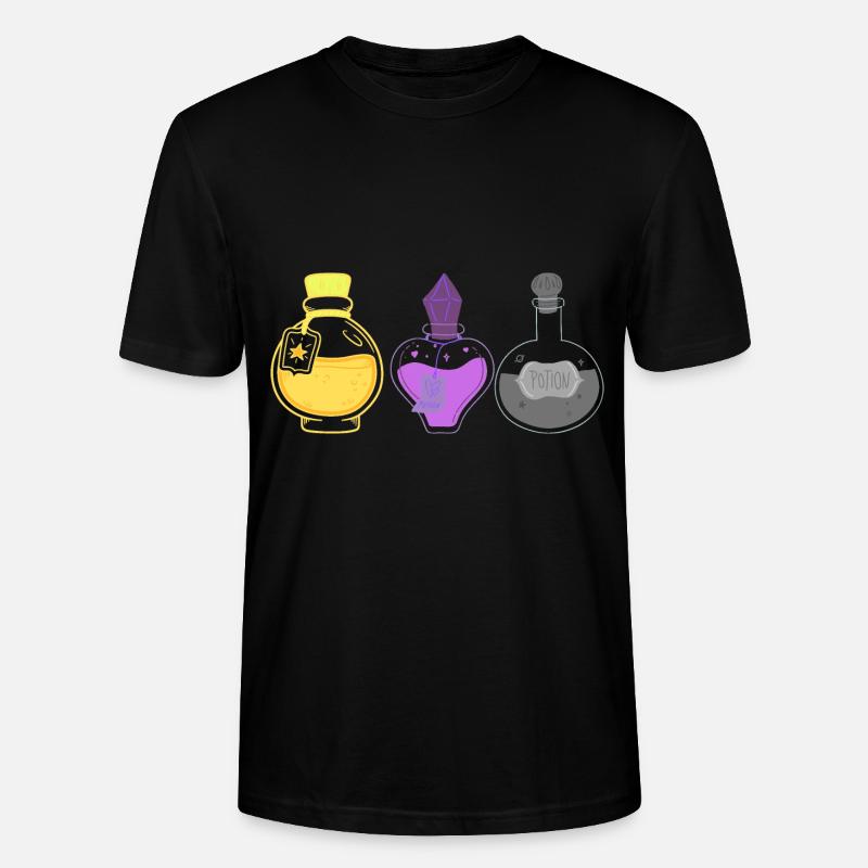 Non binary potions - Stanley/Stella Unisex Bio-T-Shirt CRAFTER - Schwarz