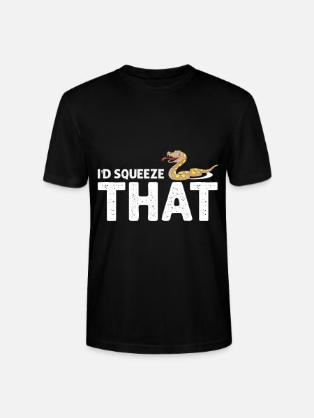 Königspython Design für Schlangen Liebhaber - Stanley/Stella Unisex Bio-T-Shirt CRAFTER - Schwarz