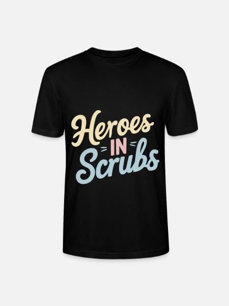 nurse in intensive care, - Stanley/Stella CRAFTER Unisex Organic T-Shirt - black