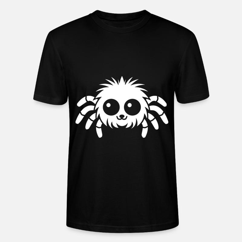Spinne - Stanley/Stella Unisex Bio-T-Shirt CRAFTER - Schwarz
