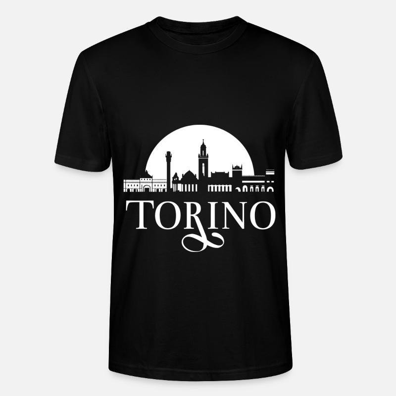 Piemont Skyline - Stanley/Stella Unisex Bio-T-Shirt CRAFTER - Schwarz