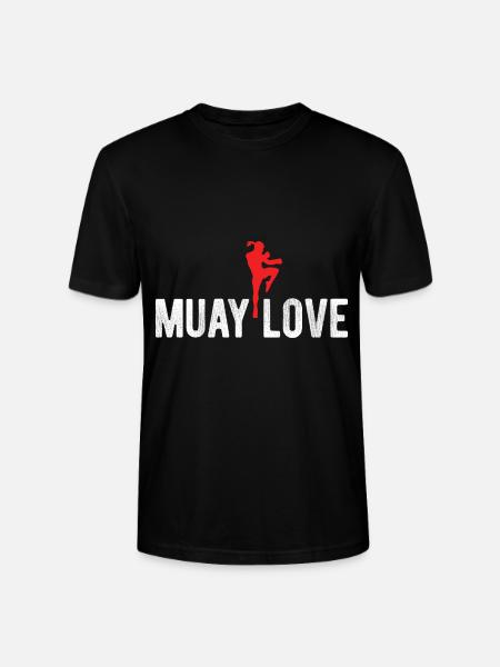 Thaiboxen Muay Thai - Stanley/Stella Unisex Bio-T-Shirt CRAFTER - Schwarz
