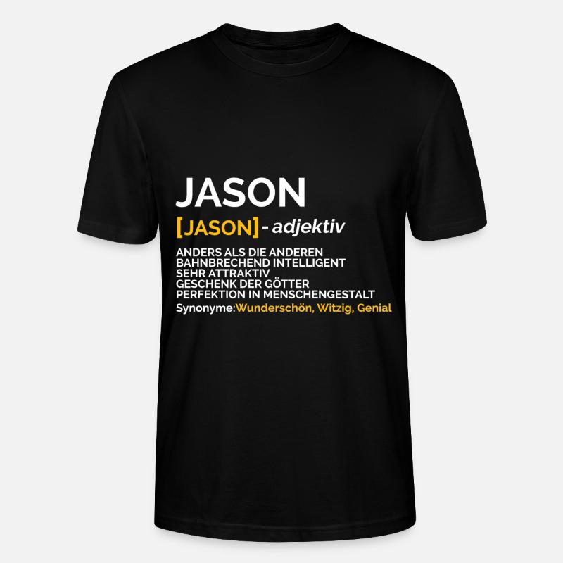 Jason - Stanley/Stella Unisex Bio-T-Shirt CRAFTER - Schwarz