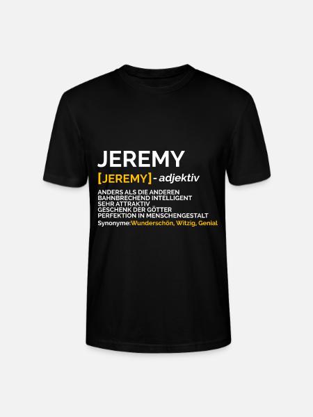 Jeremy - Stanley/Stella Unisex Bio-T-Shirt CRAFTER - Schwarz