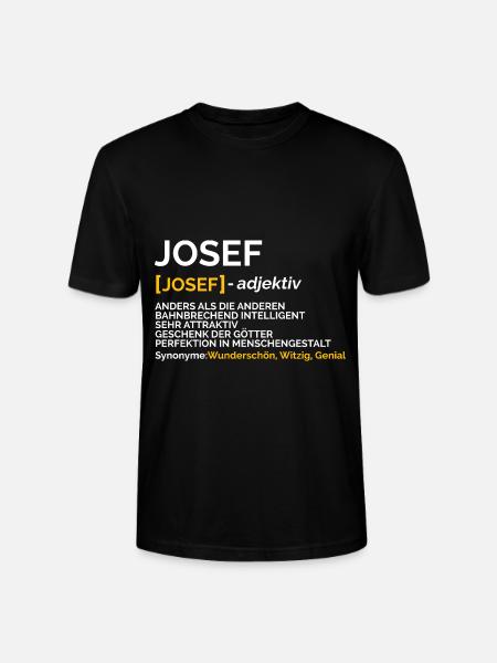 Josef - Stanley/Stella Unisex Bio-T-Shirt CRAFTER - Schwarz