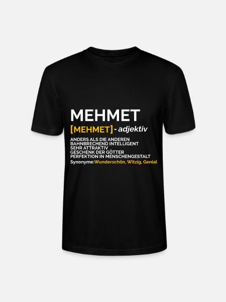 Mehmet - Stanley/Stella Unisex Bio-T-Shirt CRAFTER - Schwarz
