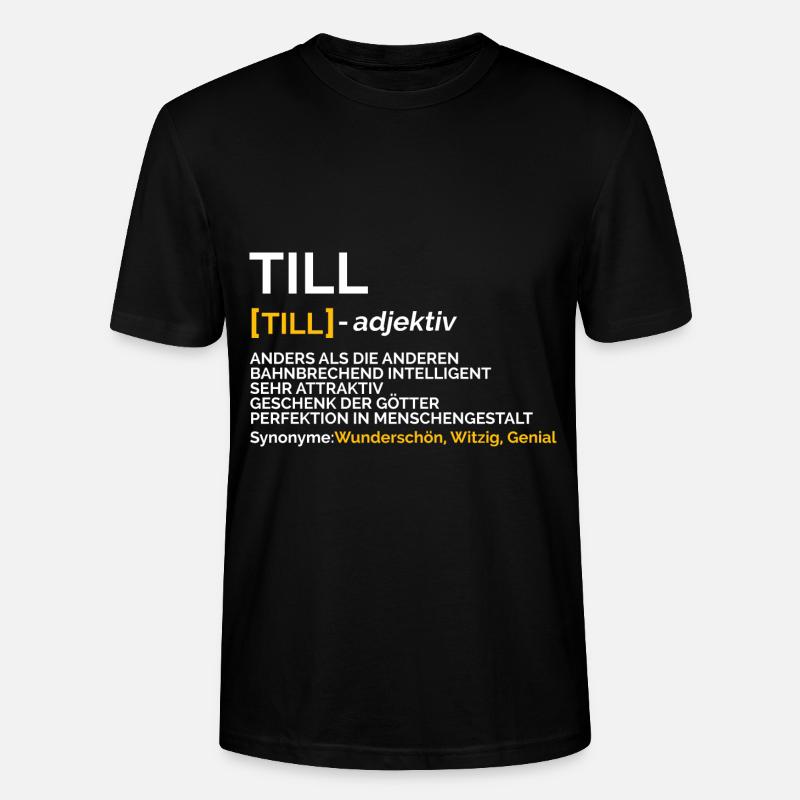 Labourer - T-shirt bio CRAFTER Stanley Stella Unisexe - noir