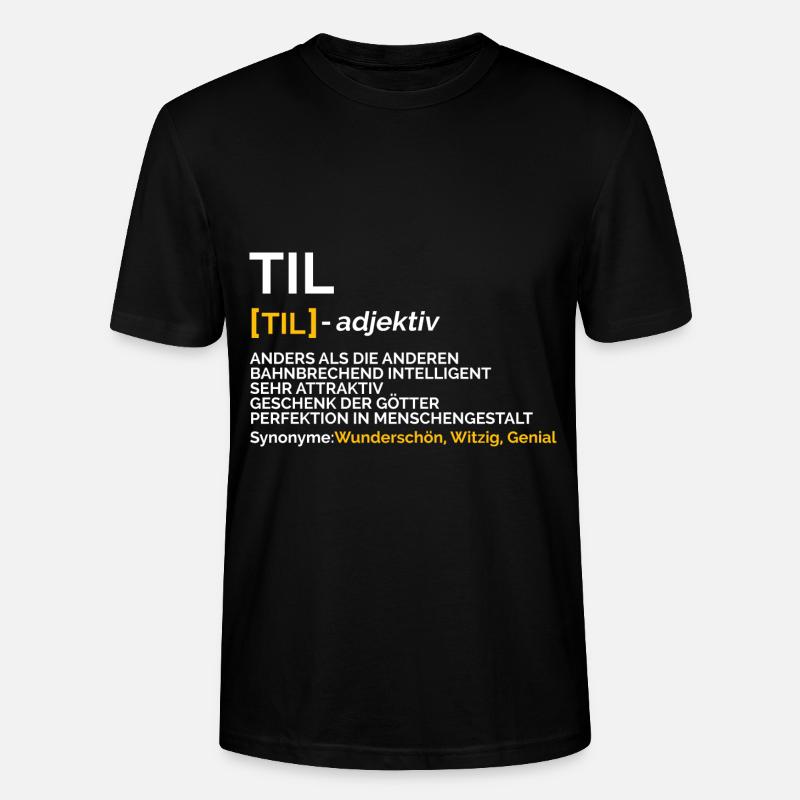 Til - Stanley/Stella Unisex Bio-T-Shirt CRAFTER - Schwarz