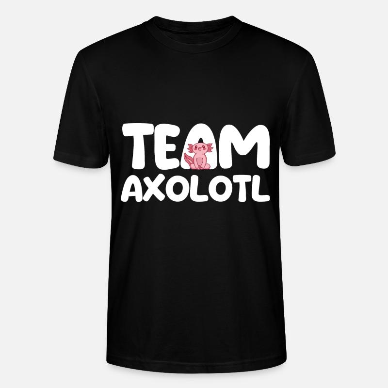 Axolotl - T-shirt bio CRAFTER Stanley Stella Unisexe - noir