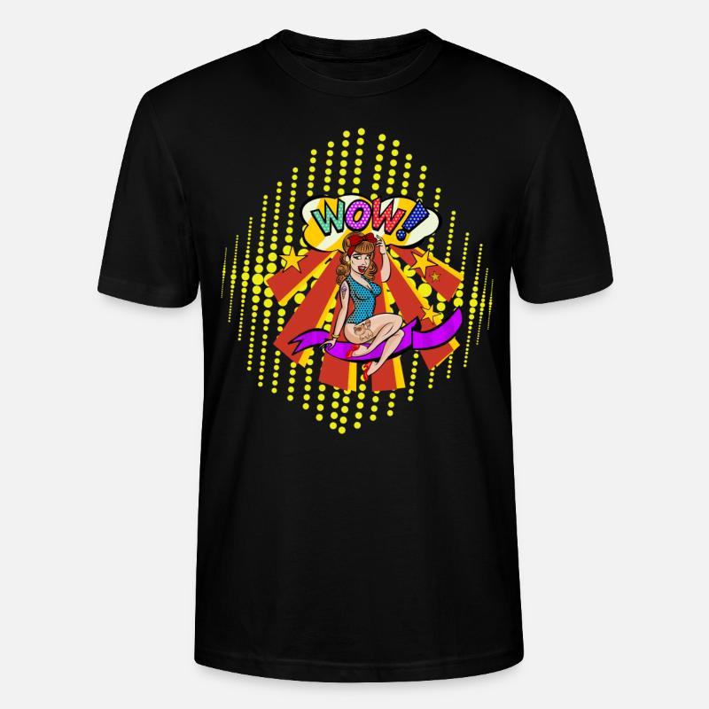 popartcontest - Stanley/Stella Unisex Bio-T-Shirt CRAFTER - Schwarz