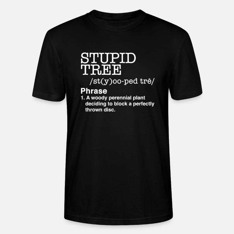 Disc Golf - Stanley/Stella Unisex Bio-T-Shirt CRAFTER - Schwarz