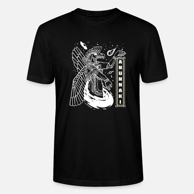 Sumerer Anunnaki Alien Astronauten - Stanley/Stella Unisex Bio-T-Shirt CRAFTER - Schwarz