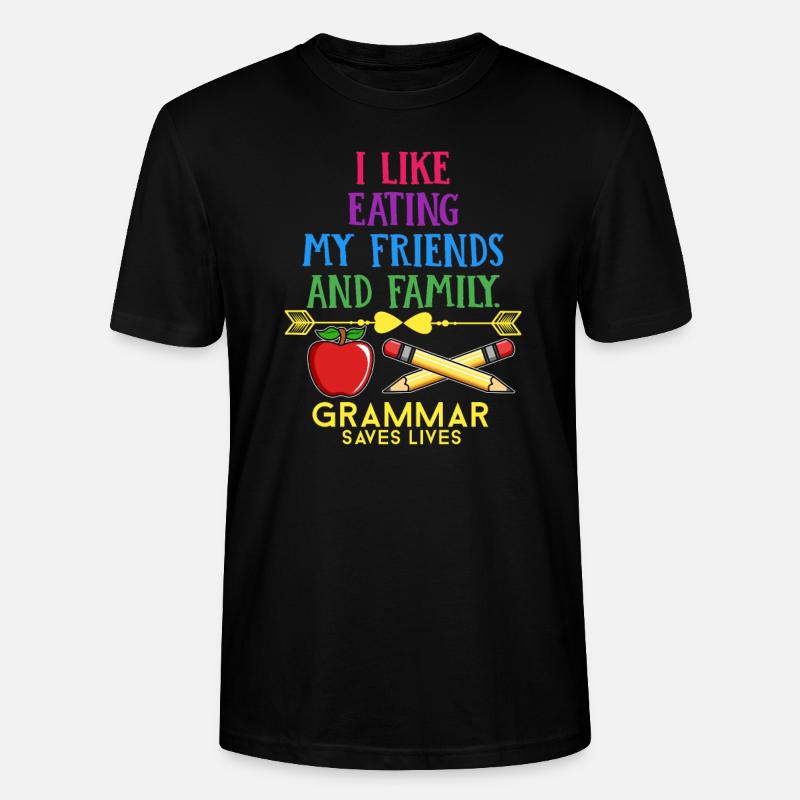 Professeur d'anglais Professeur d'anglais - T-shirt bio CRAFTER Stanley Stella Unisexe - noir