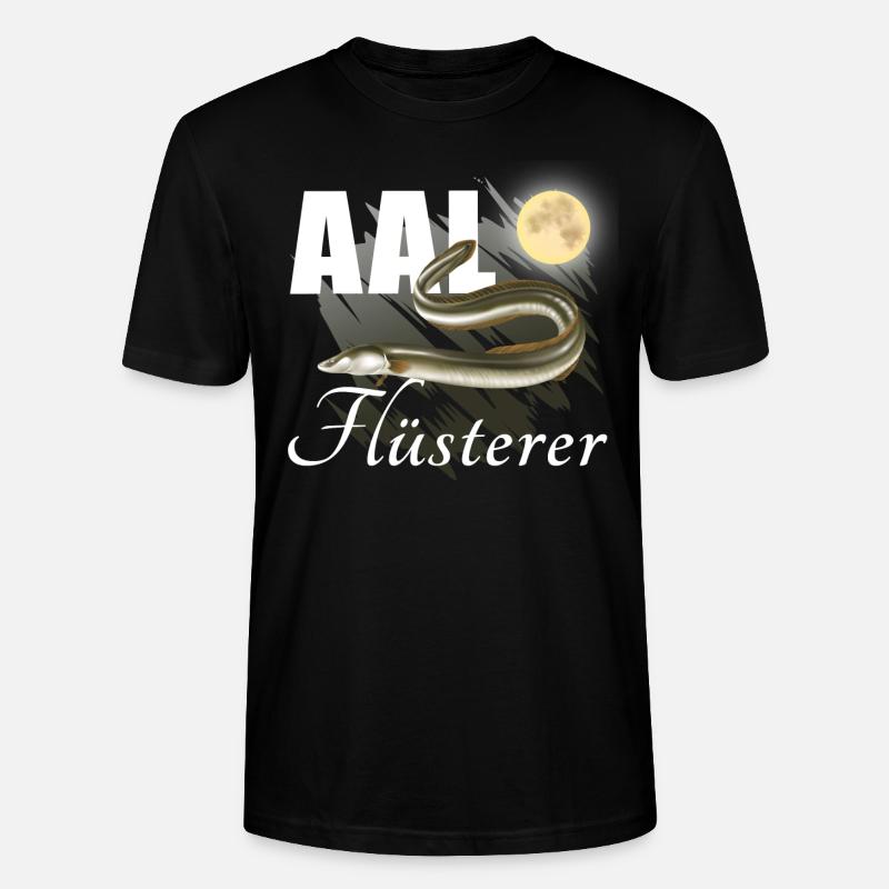 Eel Whisperer - Pleine Lune - T-shirt bio CRAFTER Stanley Stella Unisexe - noir