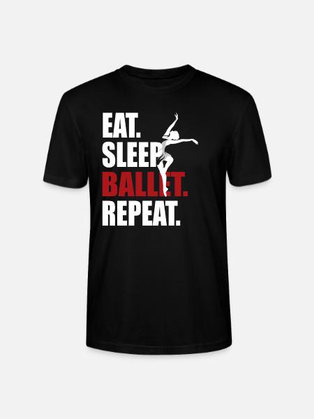 Danseuse de ballet - T-shirt bio CRAFTER Stanley Stella Unisexe - noir