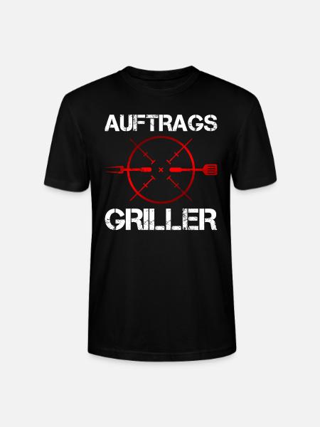 Auftragsgriller - Stanley/Stella Unisex Bio-T-Shirt CRAFTER - Schwarz