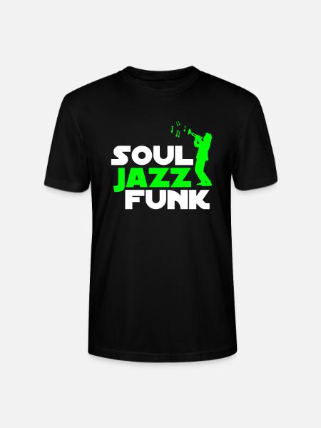 Soul jazz funk - Stanley/Stella CRAFTER Unisex Organic T-Shirt - black