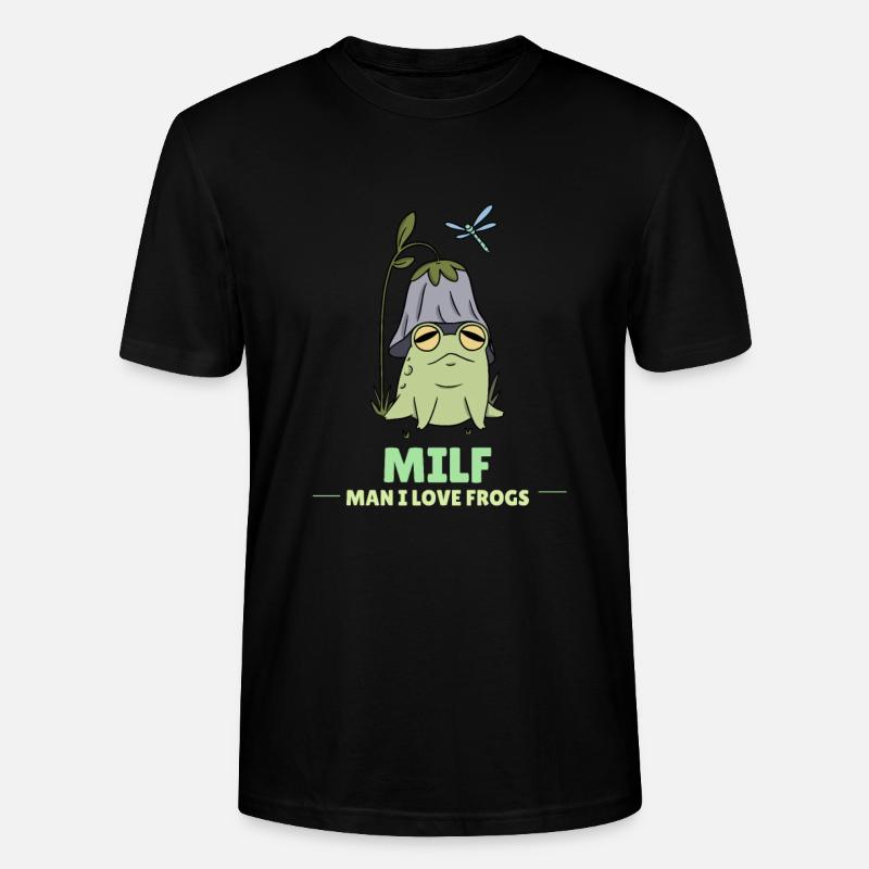 Frosch - Stanley/Stella Unisex Bio-T-Shirt CRAFTER - Schwarz