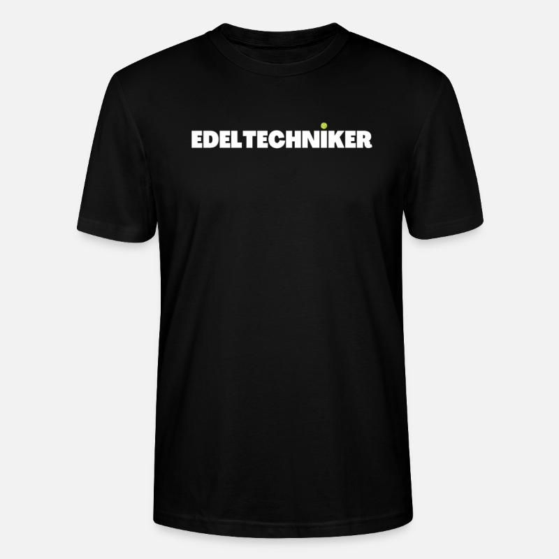 EDELTECHNIKER - Stanley/Stella Unisex Bio-T-Shirt CRAFTER - Schwarz