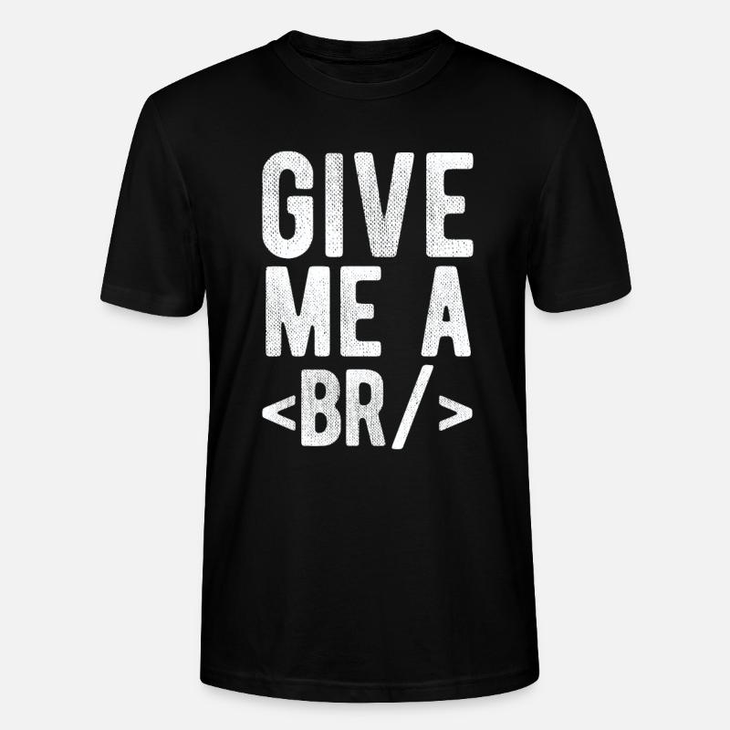 Software Ingenieur Informatiker Programmierer - Stanley/Stella Unisex Bio-T-Shirt CRAFTER - Schwarz