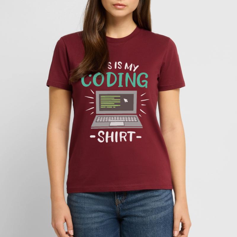 Das Ist Mein Coding Shirt Coder Stanley/Stella Unisex Bio-T-Shirt CRAFTER