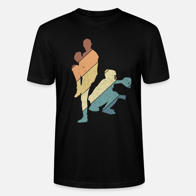 Baseball - Stanley/Stella Unisex Bio-T-Shirt CRAFTER - Schwarz