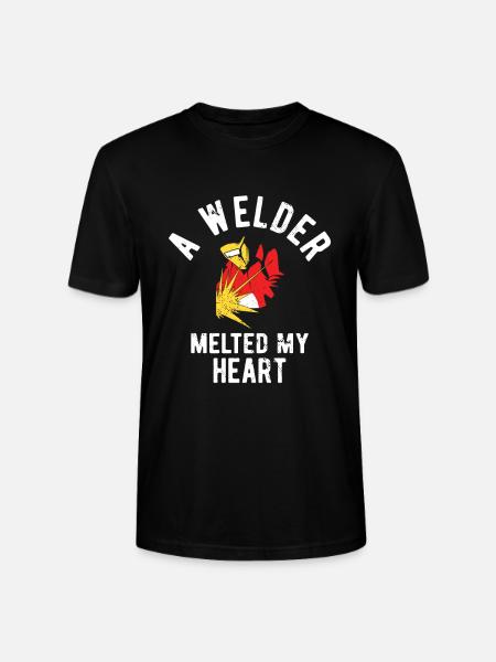 Schweißen Für Schweißer - Stanley/Stella Unisex Bio-T-Shirt CRAFTER - Schwarz