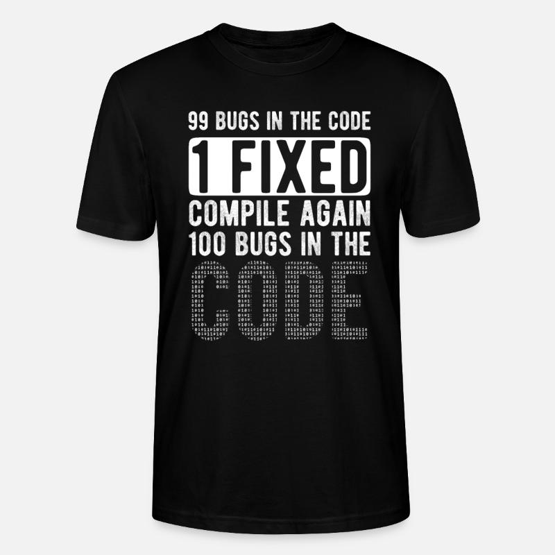 Software Ingenieur Informatiker Programmierer - Stanley/Stella Unisex Bio-T-Shirt CRAFTER - Schwarz