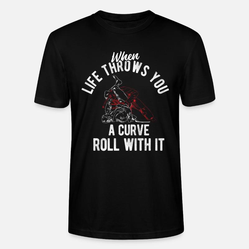 BJJ Jiu Jitsu - Stanley/Stella Unisex Bio-T-Shirt CRAFTER - Schwarz